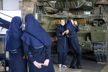 بازدید دانش آموزان از پارک ملی هوافضا تهران