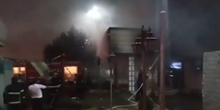 آتش‌سوزی در  بیمارستان فریدونکنار خسارت نداشت