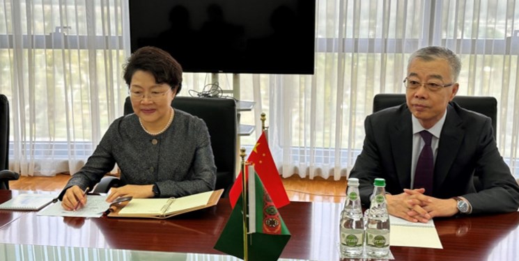تأکید ترکمنستان و چین بر توسعه روابط و مشارکت راهبردی