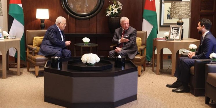تأکید شاه اردن بر حمایت بین‌المللی از ملت فلسطین