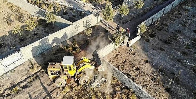 ۱۲ فقره ساخت و ساز‌ غیرمجاز در دماوند تخریب شد