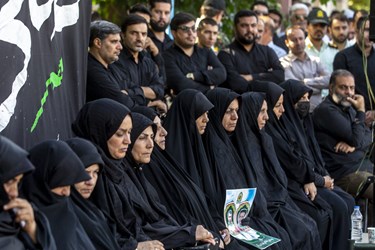 مراسم تشییع پیکر شهیدان یزدان سلیمان‌آبادی و حسین اسماعیلی