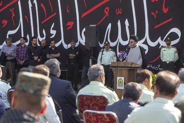 مراسم تشییع پیکر شهیدان یزدان سلیمان‌آبادی و حسین اسماعیلی