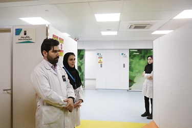 بازدید اصحاب رسانه از بیمارستان تخصصی سرطان برکت