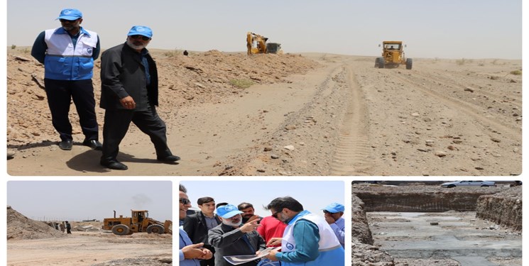 بازدید استاندار از طرح تأمین آب اضطراری منطقه سیستان و زاهدان