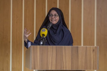 سخنرانی شقایق حق‌جوی جوانمرد رئیس مرکز توسعه فناوری های راهبردی معاونت علمی فناوری و اقتصاد دانش بنیان ریاست جمهوری در آیین اختتامیه چهاردهمین المپیاد دانش آموزی فناوری نانو
