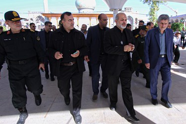 حضور وزیر کشور در حرم «شاهچراغ»