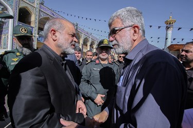 حضور وزیر کشور در حرم «شاهچراغ»