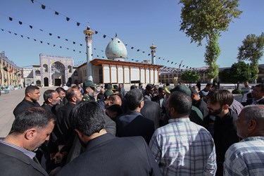 حضور وزیر کشور در حرم «شاهچراغ»