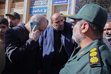 حضور وزیر کشور در حرم «شاهچراغ»