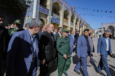 حضور وزیر کشور در حرم «شاهچراغ»