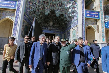 حضور وزیر کشور در حرم «شاهچراغ»