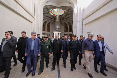 حضور وزیر کشور در حرم «شاهچراغ»
