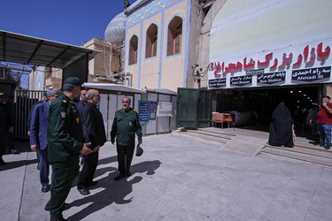 حضور وزیر کشور در حرم «شاهچراغ»