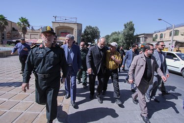 حضور وزیر کشور در حرم «شاهچراغ»