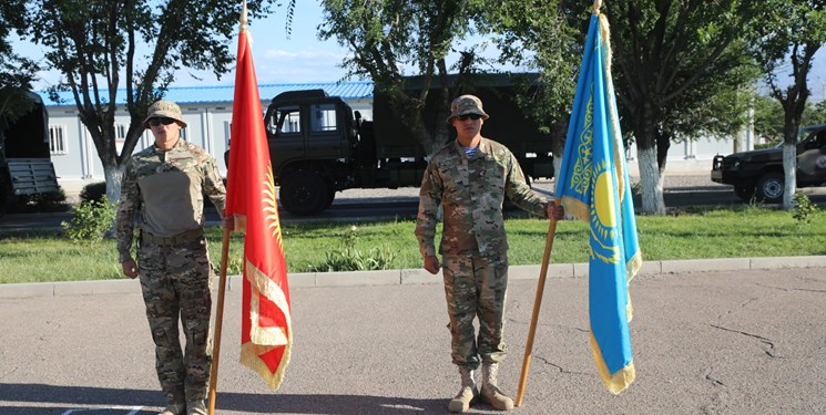 «ایسیک کول» میزبان رزمایش مشترک نیروهای مسلح قرقیزستان و قزاقستان