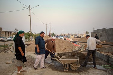 آماده سازی مرز چذابه برای اربعین حسینی