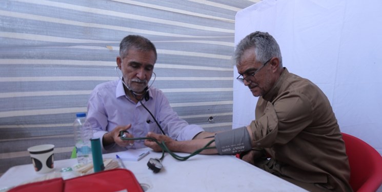 تشریح خدمات موکب بهداشتی و درمانی خراسان جنوبی به زائران اربعین