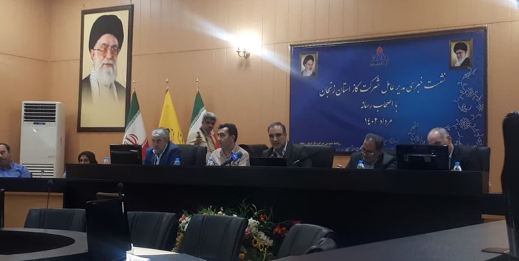 افتتاح و کلنگ‌زنی 68 طرح گازرسانی به مناسبت هفته دولت در زنجان