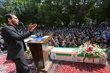 آیین تشییع «شهدای مدافع امنیت» در اصفهان