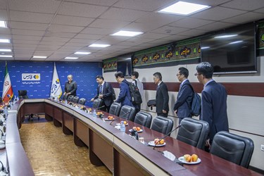 بازدید اساتید دانشگاه پکن چین  از تحریریه خبرگزاری فارس