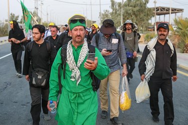 مرز مهران در آستانه اربعین حسینی 1402