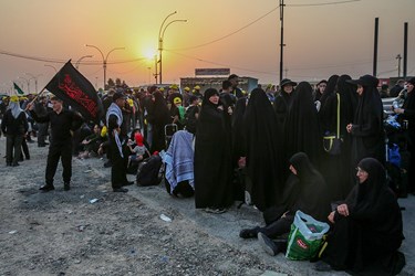 مرز مهران در آستانه اربعین حسینی 1402