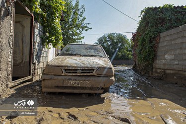 «قورچای» پس از سیل