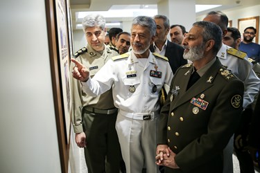 بازدید امیر سرلشکر سید عبدالرحیم موسوی فرمانده کل ارتش از موزه و نمایشگاه بهداشت و درمان ارتش در مراسم بزرگداشت روز پزشک