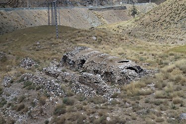 کاروانسرای سنگی صفویه در جاده چالوس 