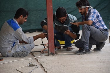  آماده سازی موکب الغدیر در کربلا برای پذیرایی از زائران اربعین