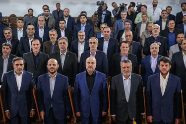 گرامیداشت هفته تعاون با حضور محمد باقر قالیباف رئیس مجلس شورای اسلامی و سید صولت مرتضوی وزیر تعاون، کار و رفاه اجتماعی