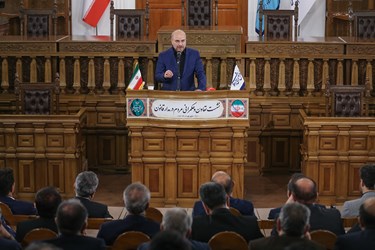 سخنرانی محمد باقر قالیباف رئیس مجلس شورای اسلامی در مراسم گرامیداشت هفته تعاون 