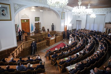 سخنرانی محمد باقر قالیباف رئیس مجلس شورای اسلامی در مراسم گرامیداشت هفته تعاون 