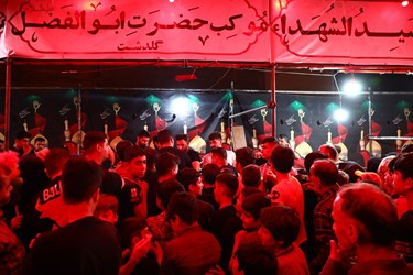 اجتماع عزاداران حسینی در پیشاهنگی