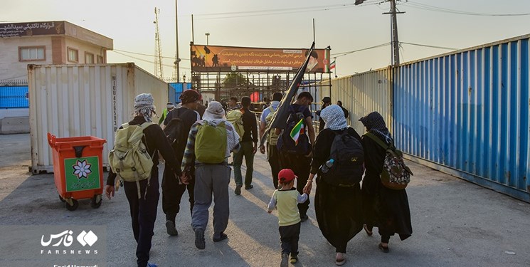 برگزاری پویش همراهان راه نجات اربعین 1402 در پایانه های مرزی خوزستان