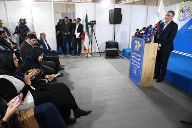  نشست خبری محمد اسلامی  رئیس سازمان انرژی اتمی کشور در حاشیه مراسم رونمایی از «رادیونوکلئید سزیم-۱۳۷» دستاوردهای هسته ای جدید ایران