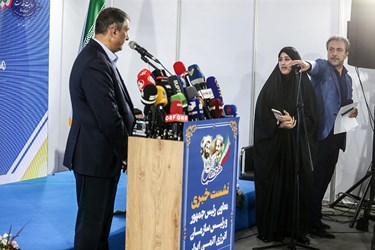  نشست خبری محمد اسلامی  رئیس سازمان انرژی اتمی کشور در حاشیه مراسم رونمایی از «رادیونوکلئید سزیم-۱۳۷» دستاوردهای هسته ای جدید ایران