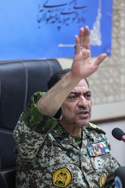  امیر سرتیپ علیرضا صباحی‌فرد فرمانده نیروی پدافند هوایی ارتش