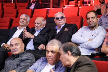 پیشکسوتان کشتی در آیین افتتاحیه ساختمان جدید فدراسیون کشتی