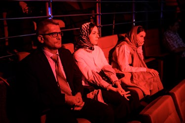 مهمانان خارجی در آیین افتتاحیه ساختمان جدید فدراسیون کشتی