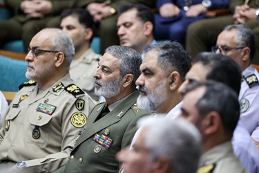 سرلشکر سید عبدالرحیم موسوی فرمانده کل ارتش در مراسم آغاز سال تحصیلی دافوس