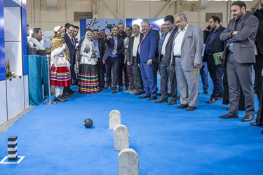 بازدید علی بهادری جهرمی سخنگو دولت ازسومین روز نمایشگاه «روایت خدمت»