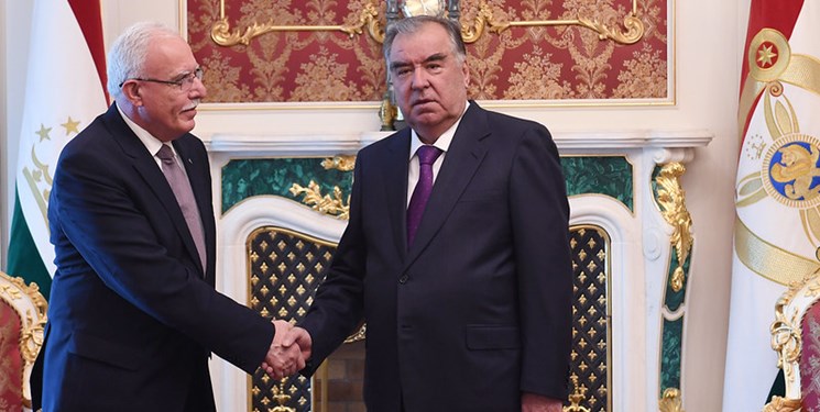 تاکید تاجیکستان و فلسطین بر تقویت همکاری‌های دوجانبه