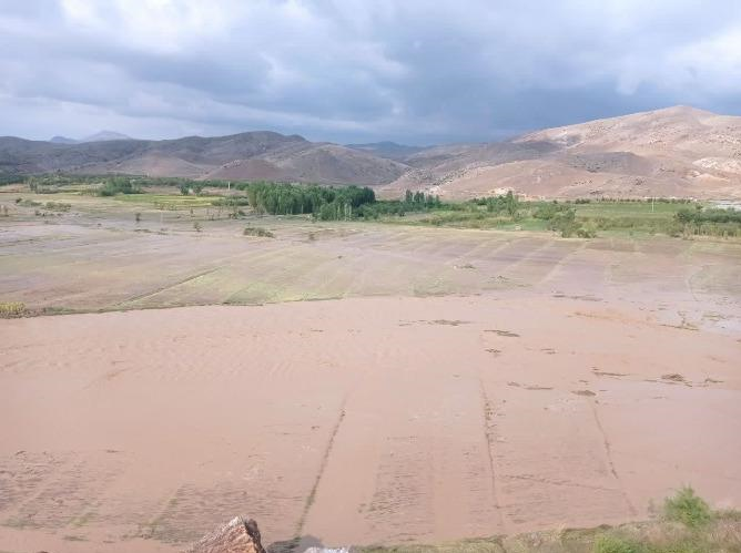 خسارت سیل به 14 روستای مشکین‌شهر + عکس