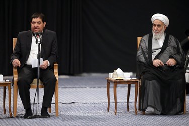 دیدار رئیس‌جمهور و اعضای هیئت دولت با رهبر انقلاب
