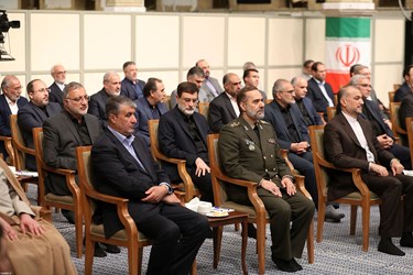 دیدار رئیس‌جمهور و اعضای هیئت دولت با رهبر انقلاب