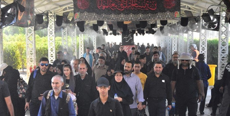 تردد بیش از یک میلیون زائر در ۱۴ روز گذشته از مرزهای خوزستان