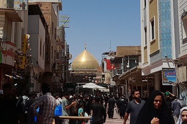 موکب ریحانه الحسین (ع)شیراز در مسیر نجف - کربلا