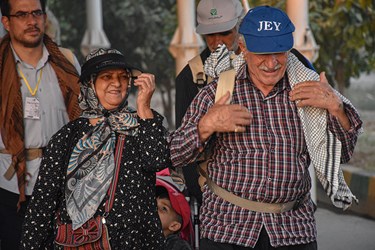 حضور «زن و شوهری» در اربعین